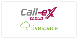 Logo Call-eX Cloud i Livespace