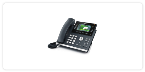 Telefon biurkowy przewodowy VoIP